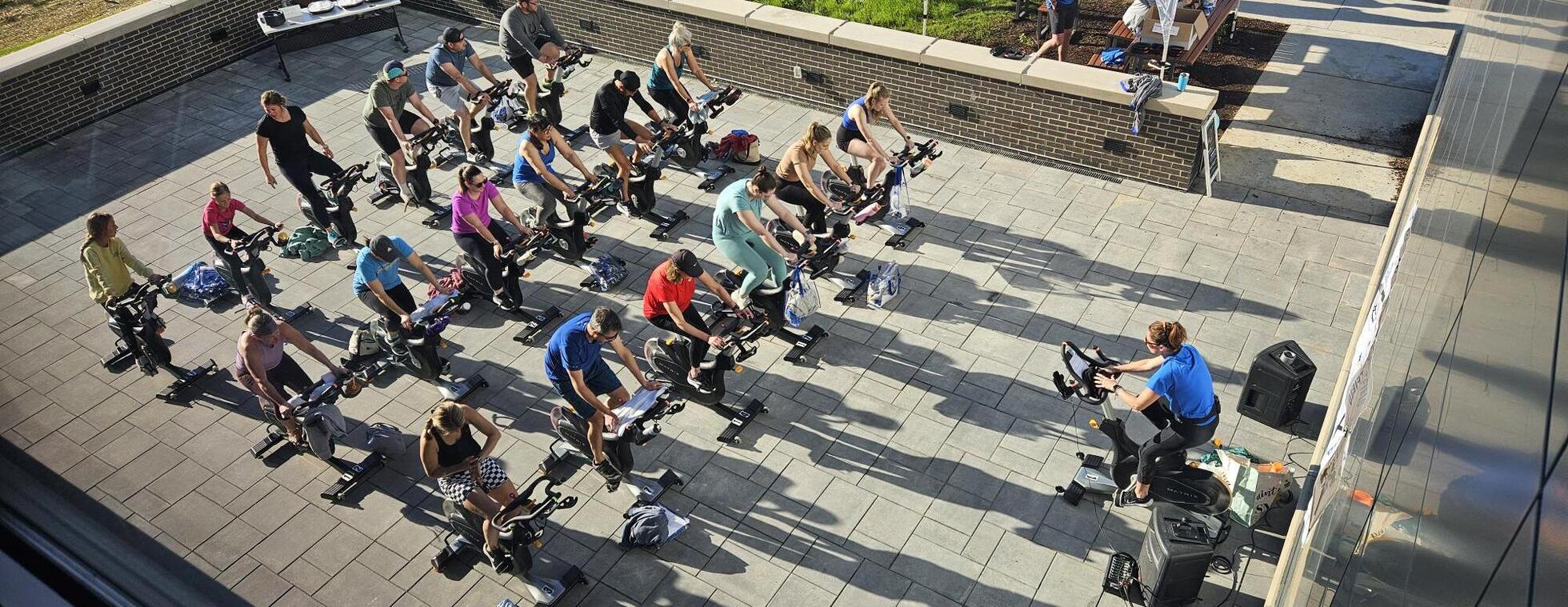 Ascension St. Vincent YMCA in Westfield Move-a-Thon